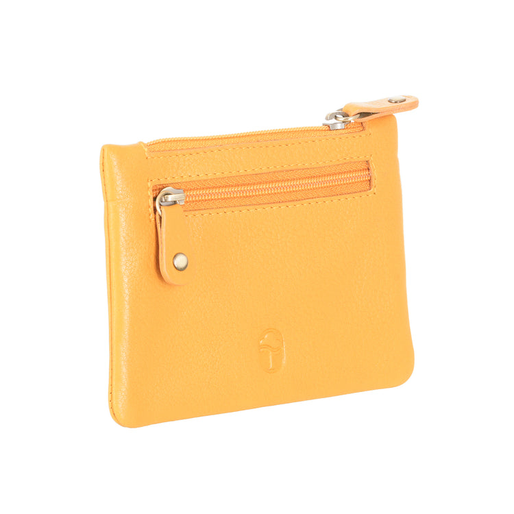 Three Zip Purse - Luxurious Classic Celtic Fine Irish Handcrafted Leather Purse