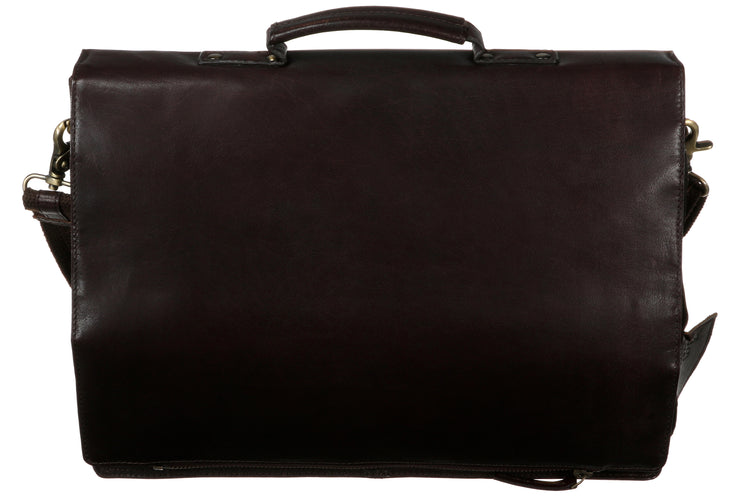 Luxury Irish Soft Leather Mac Book Satchel - Genuine Celtic Merchandise