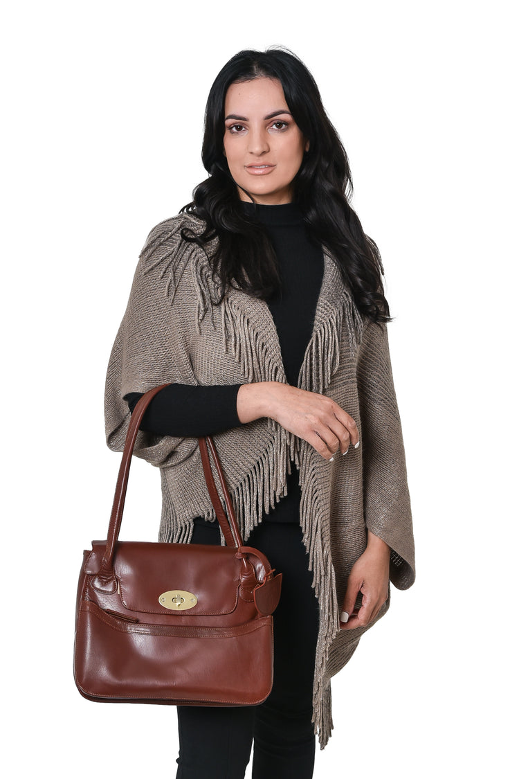 The Kilkenny Bag - Handcrafted Luxury Irish Leather, Finest Genuine Celtic Handbag