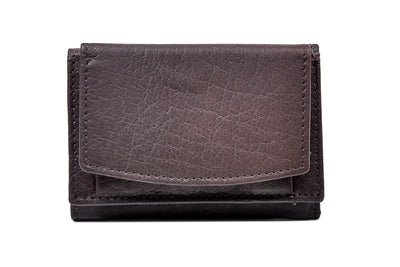 The Tri Fold Wallet - Luxury Irish Leather Tri-Folding Wallet - Luxury Soft Irish Leather, Genuine Celtic Merchandise