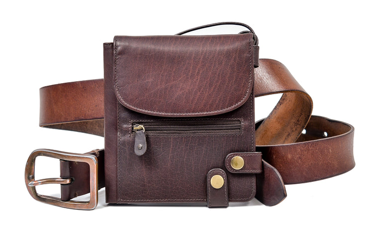 Security Purse - Luxury Irish Soft Leather, Genuine Celtic Merchandise