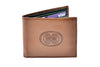 Celtic Spiral Motif Gents Wallet - Luxurious Authentic Irish Leather, Genuine Celtic Merchandise