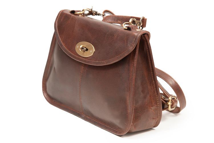The Borris bag - Luxurious Classic Celtic Fine Irish Leather Hanbag
