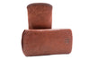 Luxurious Authentic Irish Leather Glasses Slip Case - Genuine Celtic Merchandise in Brown, Tan & Red Leather