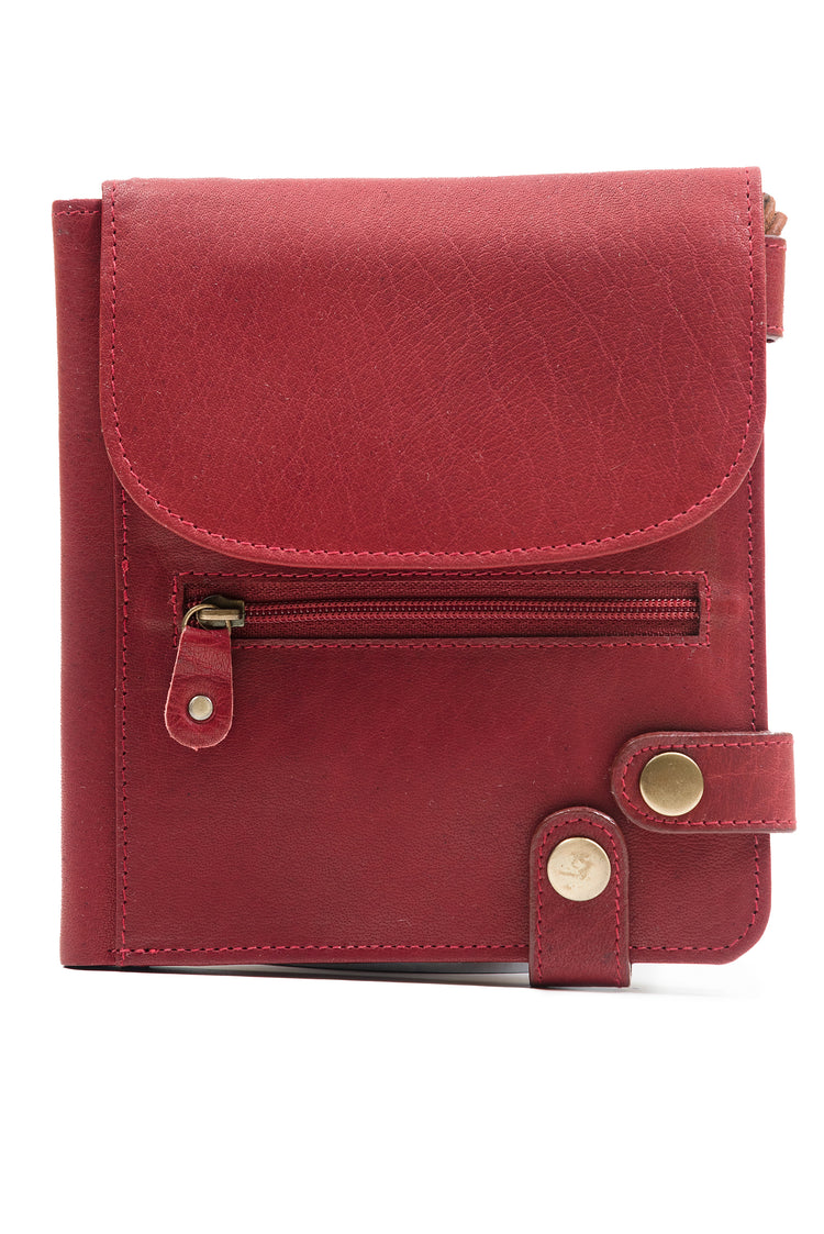 Travel security pouch - Genuine Irish Soft Leather Bag, Luxury Celtic Merchandise