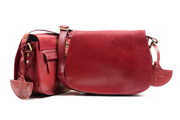 Saddle Bag - Luxury Irish Soft Leather, Genuine Celtic Merchandise