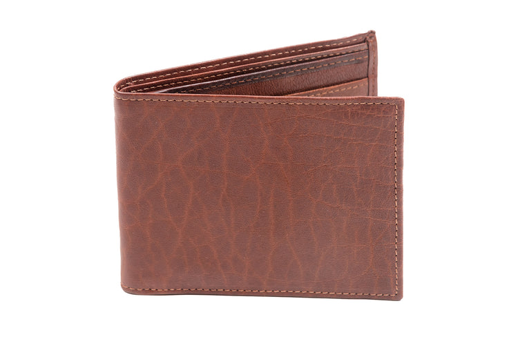 Gents Wallet - Luxurious Authentic Irish Brown, Tan or Red Leather, Genuine Celtic Merchandise