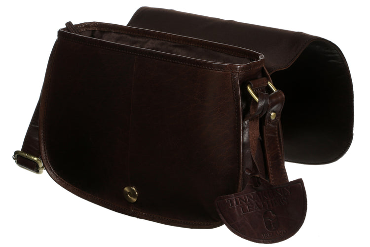 Saddle Bag - Luxury Irish Soft Leather, Genuine Celtic Merchandise