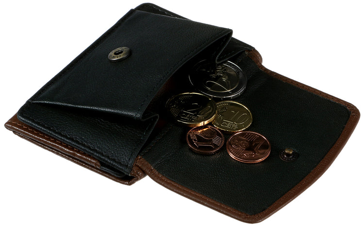 The Tri-Fold Wallet - Traditional Luxury Irish Leather Celtic Sprial Design Tri Folding Wallet - Luxury Soft Irish Leather, Genuine Celtic Merchandise