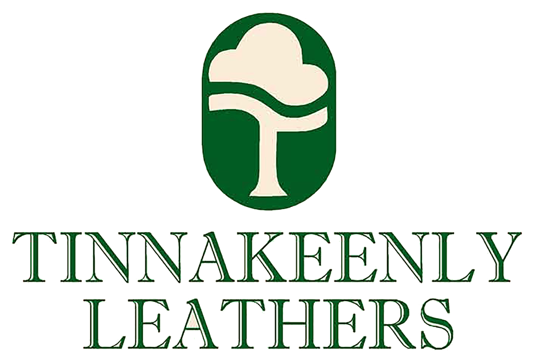 Tinnakeenly Leathers Irish Craft Leather GREEN BROWN PURSE STRAP