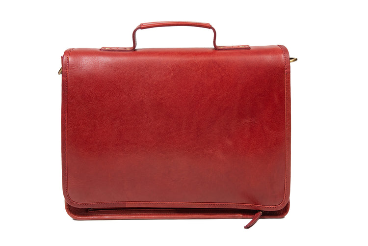 Luxury Irish Soft Leather Mac Book Satchel - Genuine Celtic Merchandise