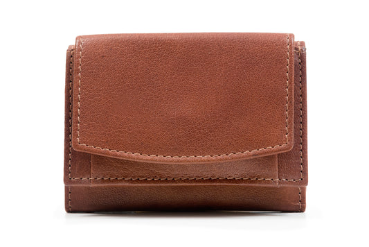 The Tri Fold Wallet - Luxury Irish Leather Tri-Folding Wallet - Luxury Soft Irish Leather, Genuine Celtic Merchandise