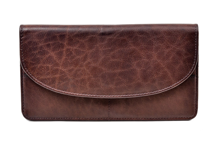 Luxury Irish Leather Two Zip Compartment Purse - Genuine Celtic Merchandise