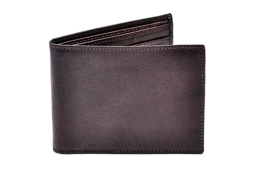 Gents Wallet - Luxurious Authentic Irish Brown, Tan or Red Leather, Genuine Celtic Merchandise
