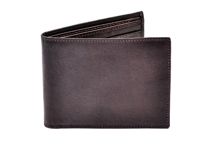 Gents Wallet - Luxurious Authentic Irish Brown, Tan or Red Leather, Genuine Celtic Merchandise