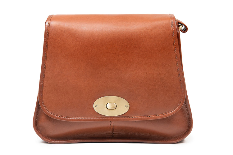 The Biker Bag - Beautiful Rich Irish Leather Handbag, Elegant Classic Style, Genuine Versatile Celtic Merchandise