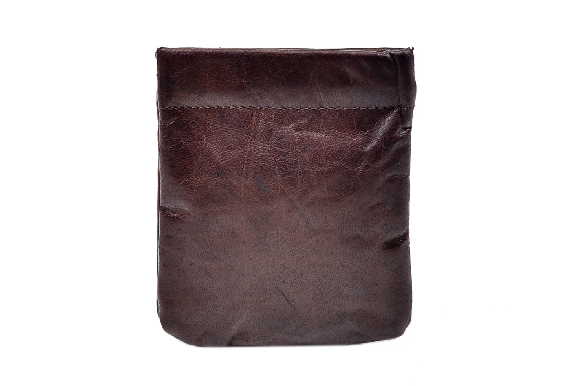 GAP Small Dark Brown Smooth Leather Purse - Crossover Shoulder Bag | eBay