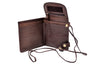 Travel security pouch - Genuine Irish Soft Leather Bag, Luxury Celtic Merchandise