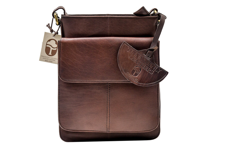 Sling Bag - Luxury Irish Soft Leather - Genuine Celtic Merchandise