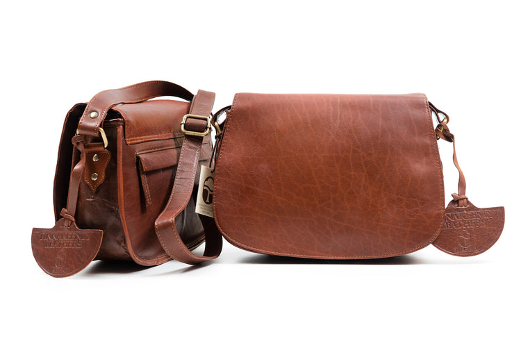 Saddle Bag - Luxury Irish Soft Leather, Genuine Celtic Merchandise