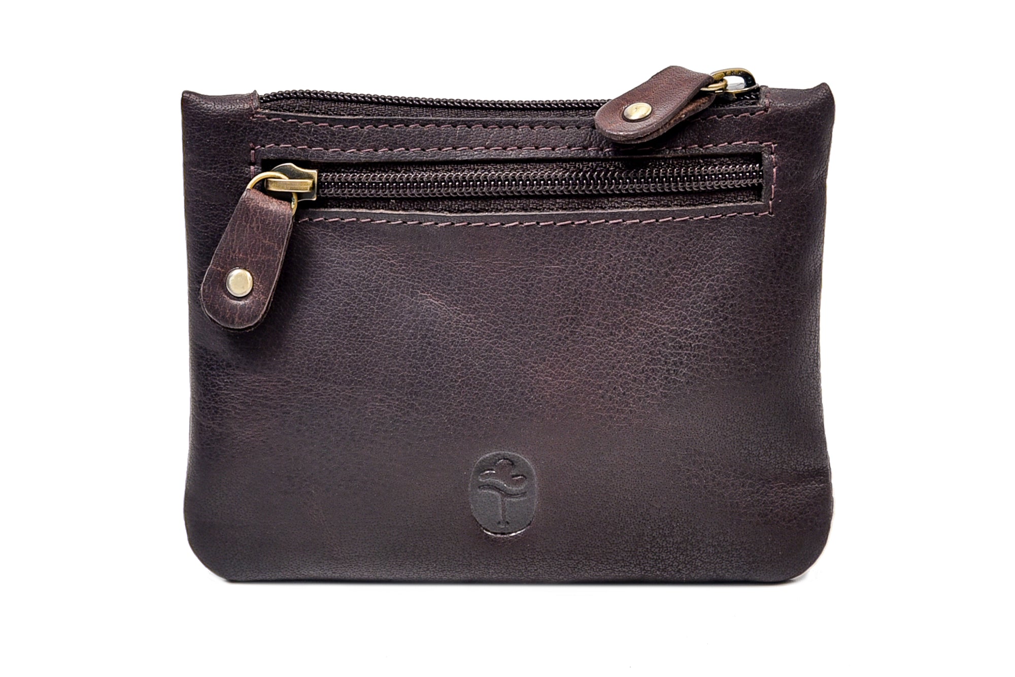 Pure leather purse hot sale