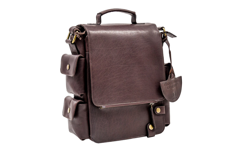 Luxury Irish Soft Leather Utility Bag - Genuine Celtic Merchandise