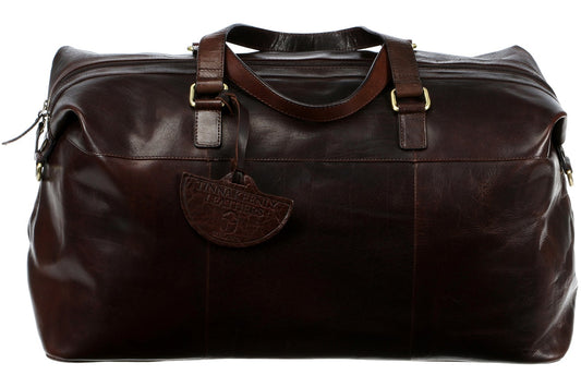 Overnight Bag - Luxury Irish Soft Leather, Genuine Celtic Merchandise