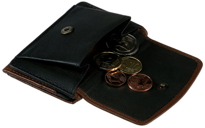 The Tri-Fold Wallet - Traditional Luxury Irish Leather Celtic Sprial Design Tri Folding Wallet - Luxury Soft Irish Leather, Genuine Celtic Merchandise